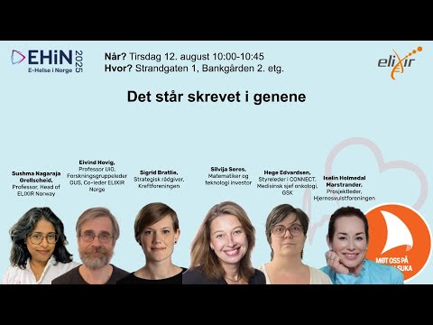 Arendal Panel debate: It's Written in the Genes